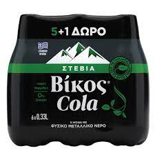 Βίκος Cola Stevia 6x330ml